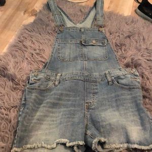 Denim Overalls